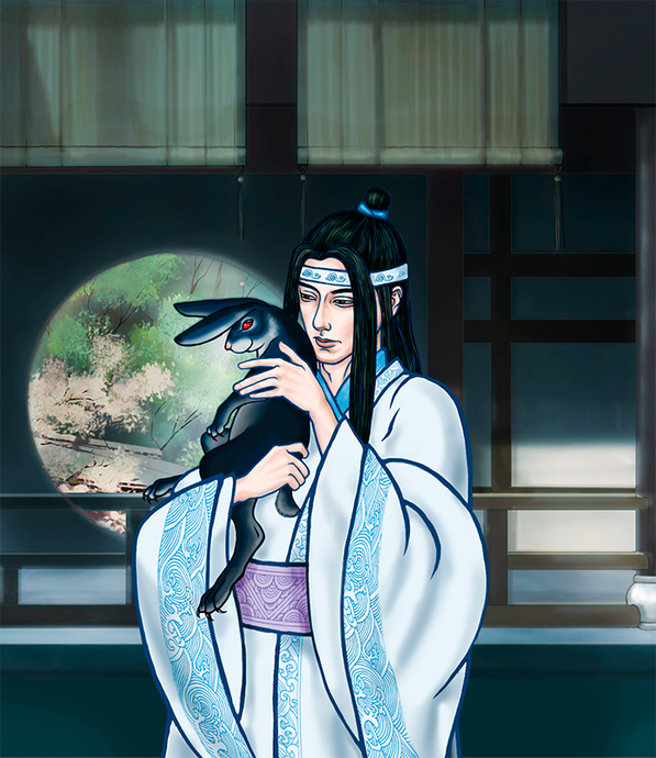 Lan Zhan | Lan Wangji/Wei Ying | Wei Wuxian. this is such a fluff.